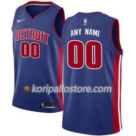 Detroit Pistons Custom Nike 2017-18 Sininen Miesten Pelipaidat Swingman 